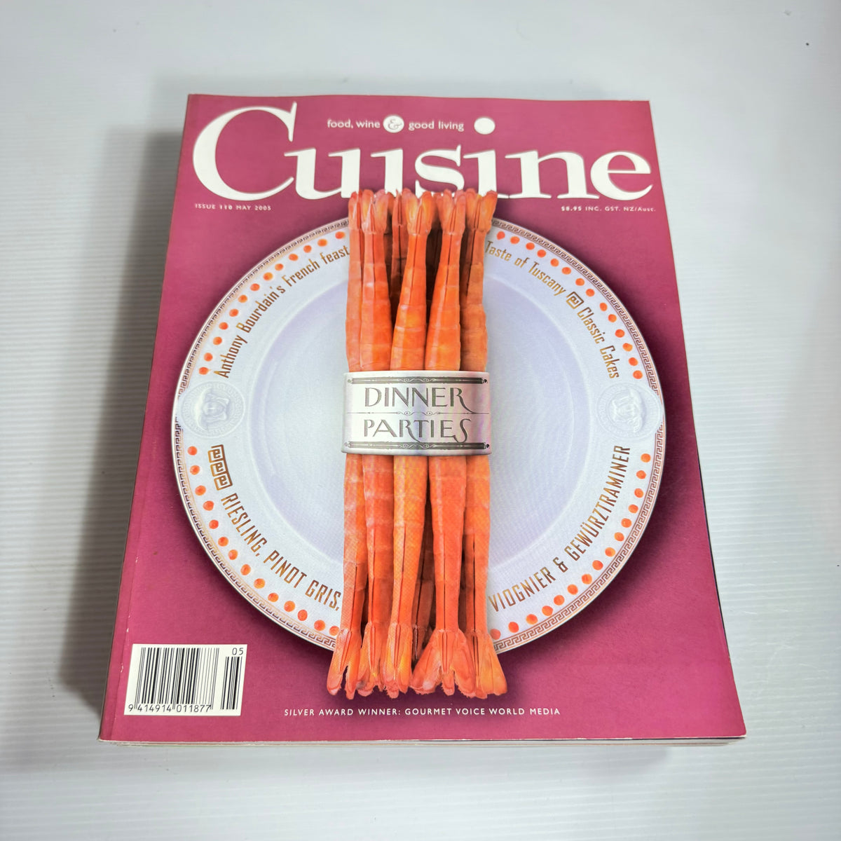 Cuisine Magazine Bundle x 8 : 2004-2005 Issues 103, 107, 108, 109, 110, 111, 112, 113 (3332)