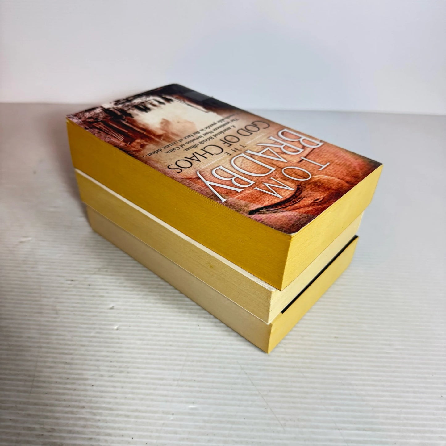 Thriller Book Bundle x 3 Books : The God of Chaos, Under the Knife, Abuse of Process (702)