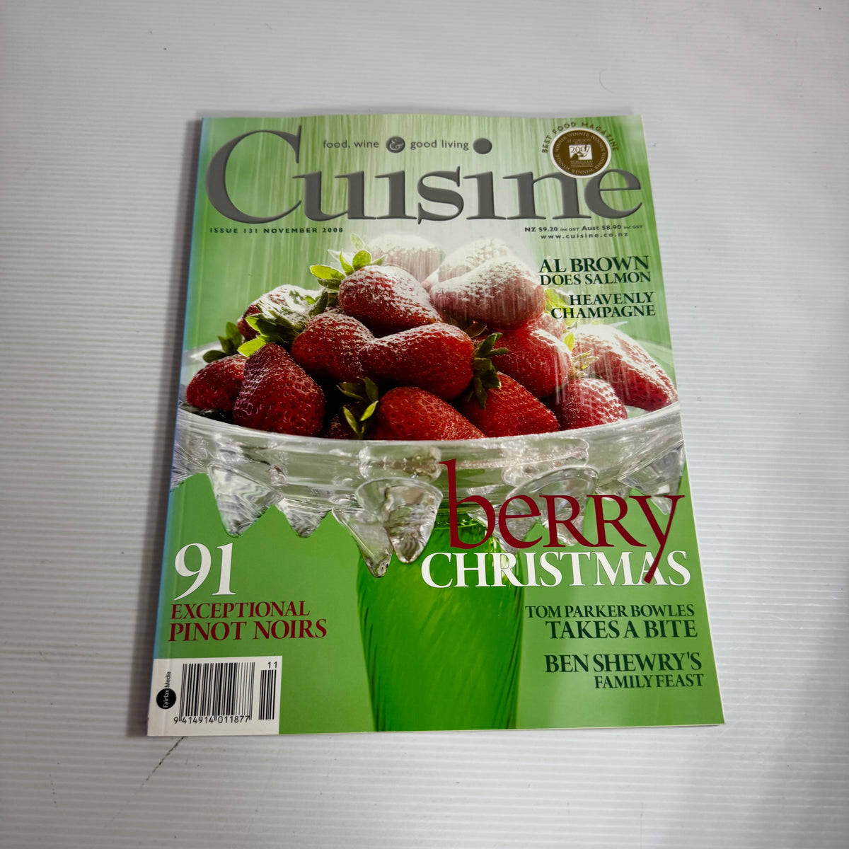 Cuisine Magazine Bundle x 4 : 2008 Issues 131, 130, 129, 128 (3335)