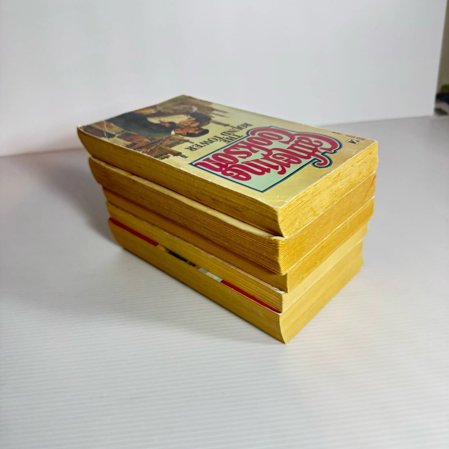 Catherine Cookson Book Bundle x 5 Books : The Cinder Path, The Round Tower, Rooney, Colour Blind, The Parson's Daughter (1978-1990) (2241)