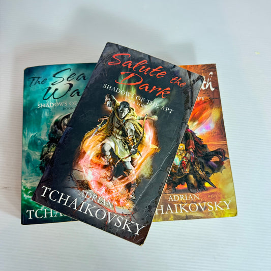 Shadows of the Apt - Adrian Tchaikovsky Book Bundle x 4 : Books 4, 5, & 6 (2470)