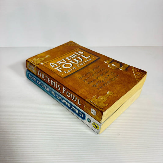 Artemis Fowl Book Bundle x 2 : Artemis Fowl & The Supernaturalist - Eoin Colfer (2343)