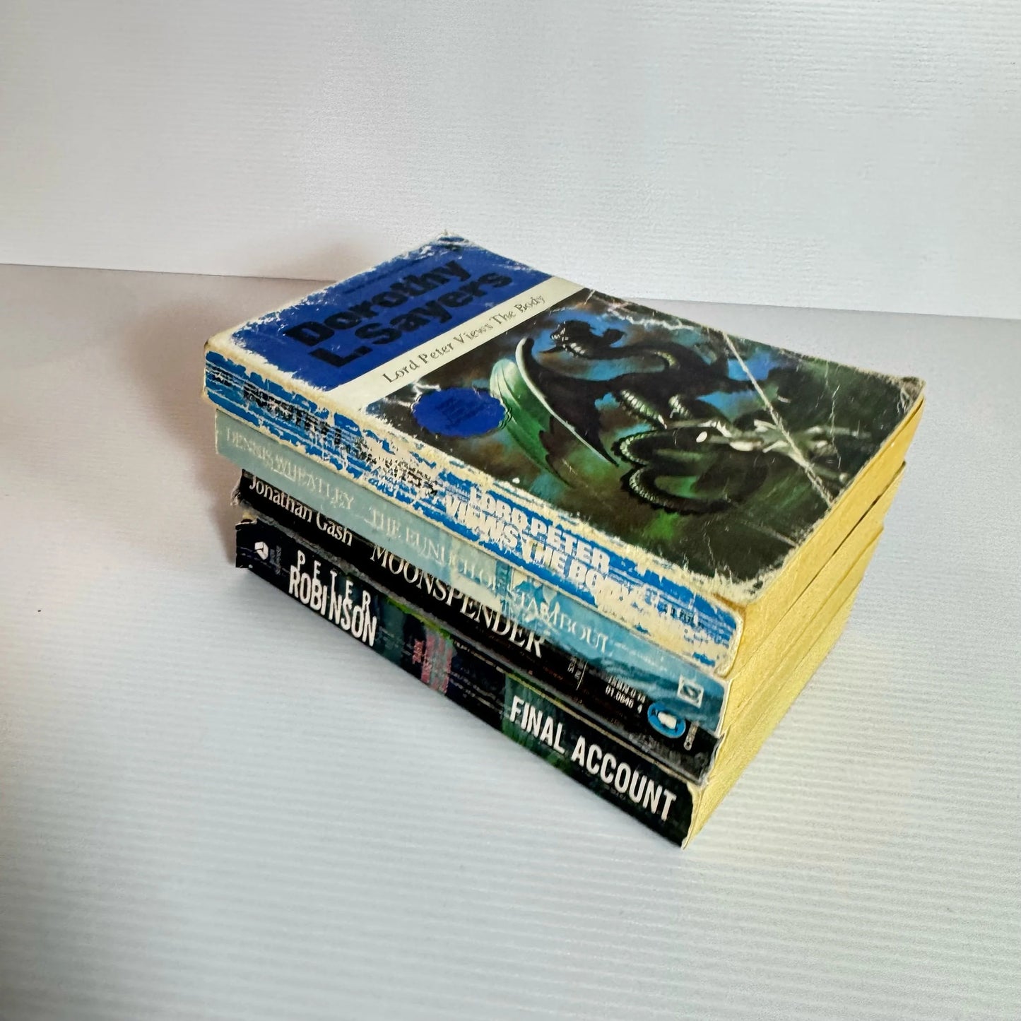 Vintage Crime/Mystery/Thriller Book Bundle x 4 Books : Various Authors (1974- 2004) (2225)