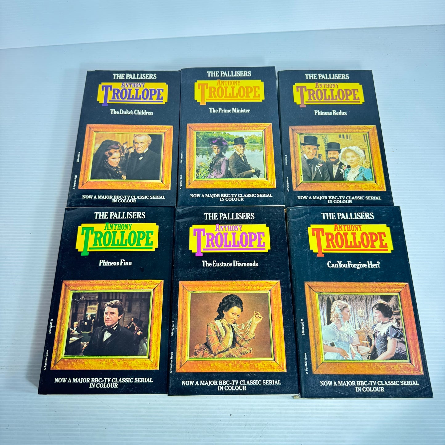 The Palliser Novel Series - Anthony Trollope : 6 x 1973 Vintage Books (2625)