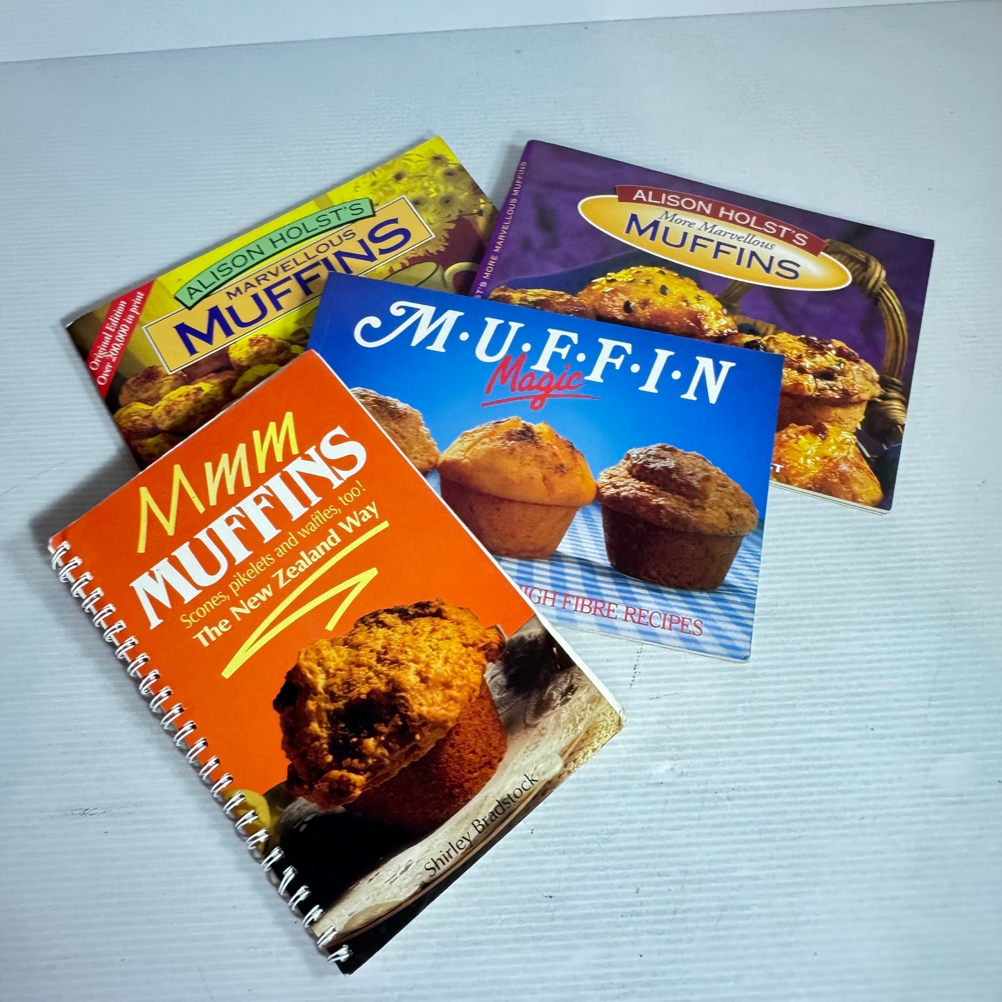 Muffin Cookbook Bundle x 4 Books : Mmmm Muffins, Muffin Magic, Marvellous Muffins, More Marvellous Muffins (2888)(2888)