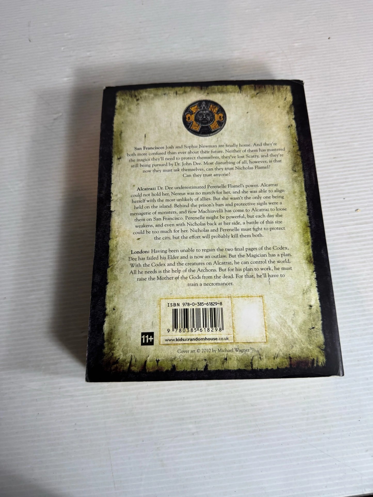 The Nexromancer: The Secrets Of The Immortal Nicholas Flamel -Michael Scott