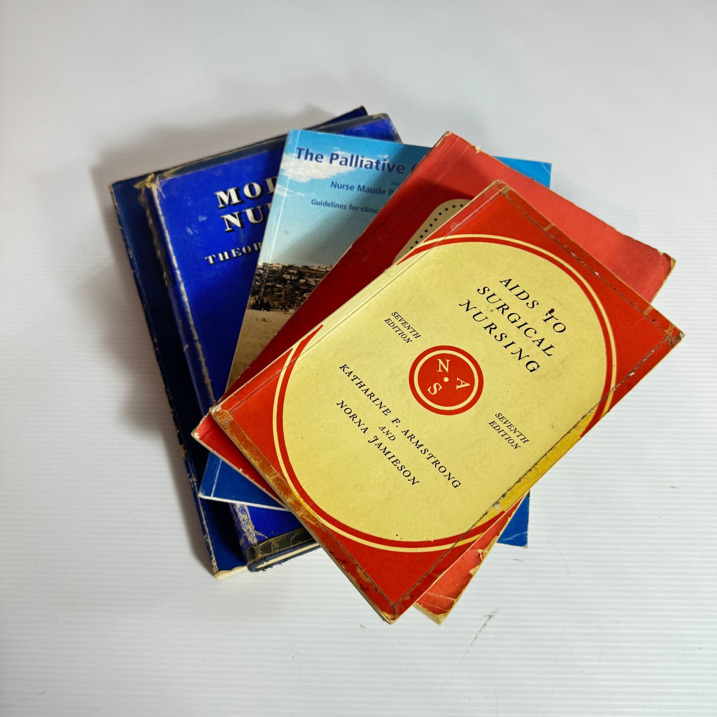 Vintage Nursing Books x 4 Books (3193)