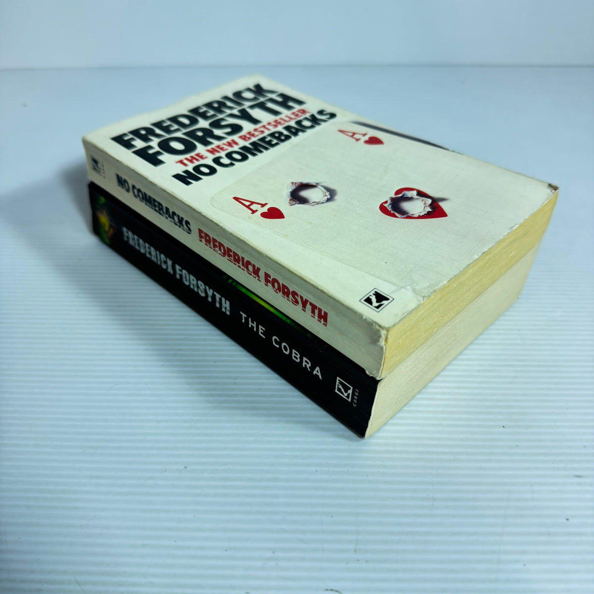 Frederick Forsyth Bundle x 2 : No Comebacks & The Cobra (Vintage 1984)(3417)