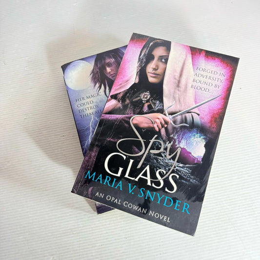 Maria V. Snyder - Opal Cowan Series Book Bundle x 2 Books : Sea Glass & Sea Spy (2121)
