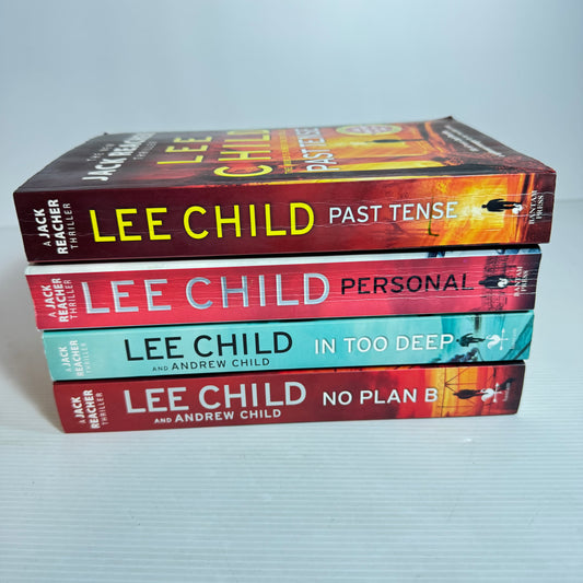 Lee Child Jack Reacher Book Bundle x 4 (2401)