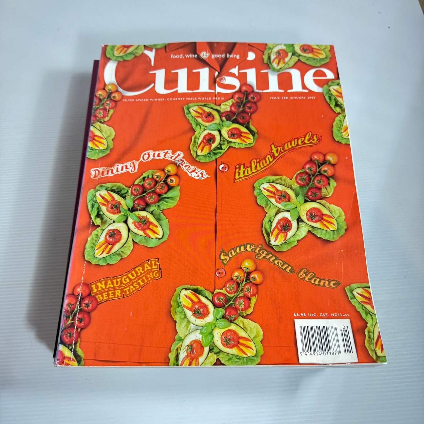Cuisine Magazine Bundle x 8 : 2004-2005 Issues 103, 107, 108, 109, 110, 111, 112, 113 (3332)