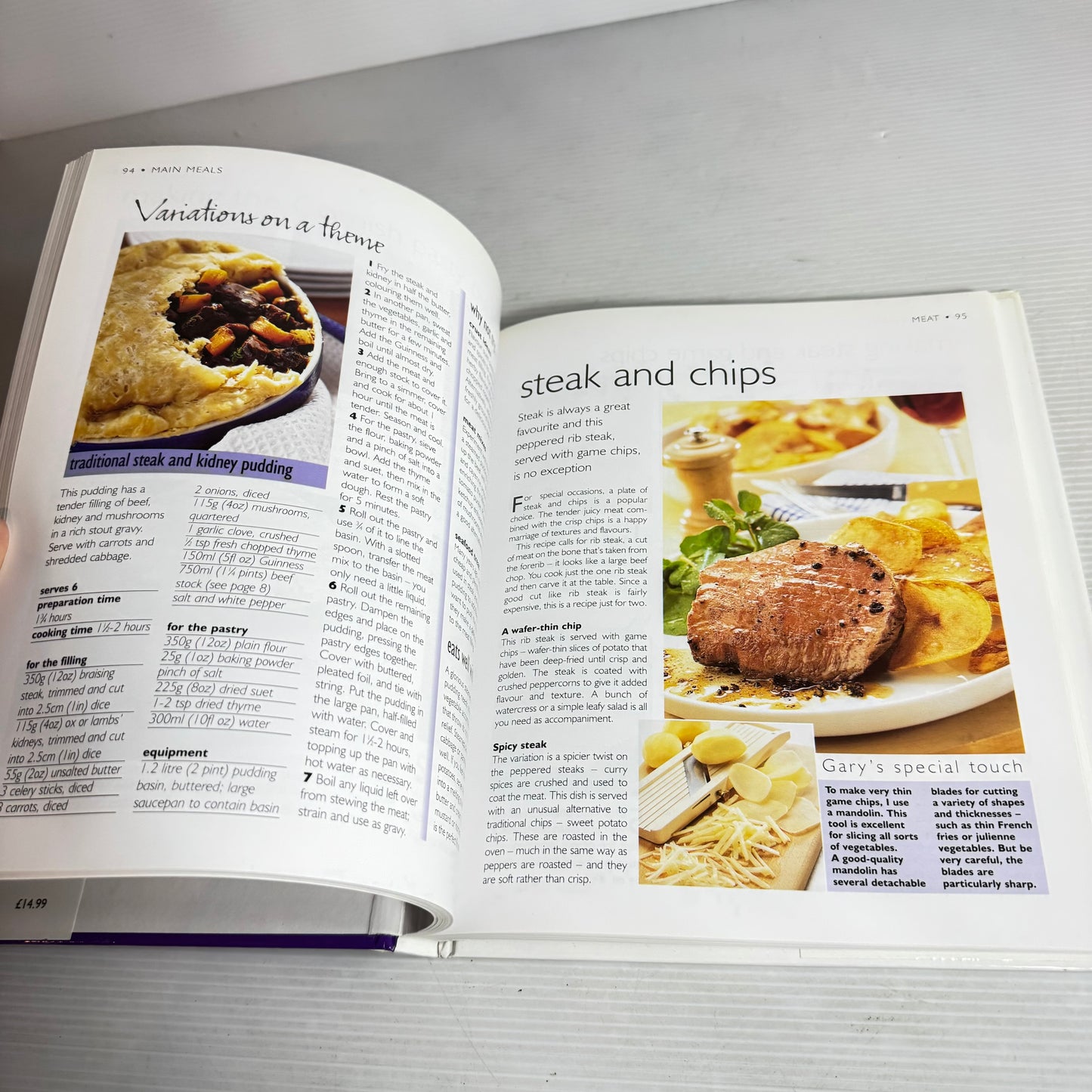 Cookbook Bundle x 3 : The Best of Ruth Pretty, Destitute Gourmet Delicious - Sophie Gray, Step-By-Step Cooking - Gary Rhodes(2918)