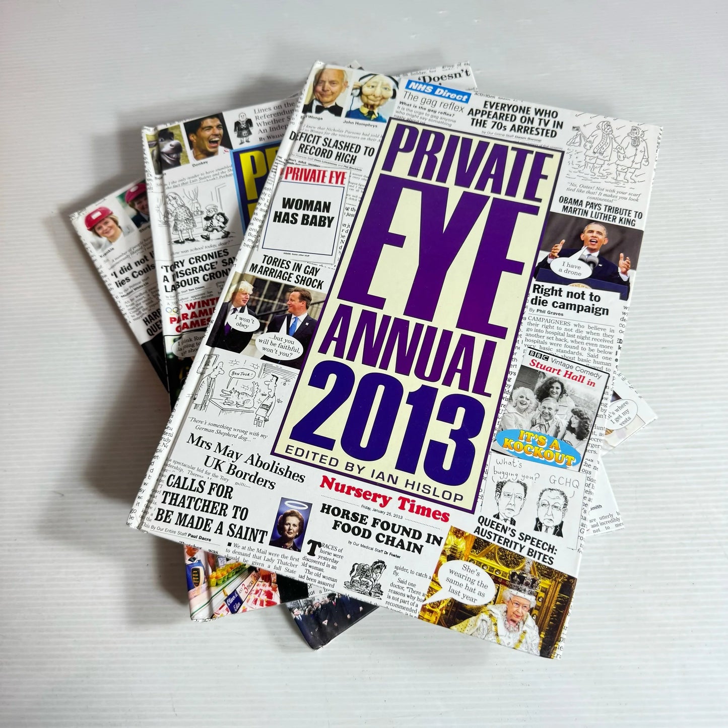 Private Eye Annual (2013, 2014 and 2015) Book Bundle x3