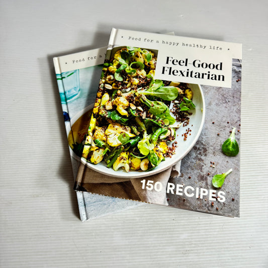 150 Recipes Cookbook Bundle x 2 : Food For Self-Care & Feel-Good Flexitarian (3044)