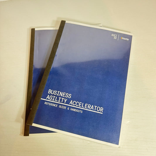 Business Agility Accelerator : Guide, Handouts, Presentation Slides (2488)