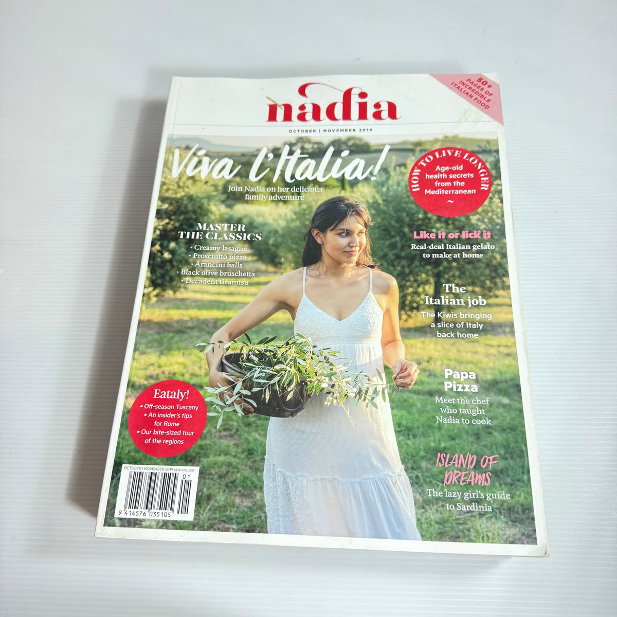 Nadia Magazine Bundle x 7 : Issues 07 - 2022,  Dec/Jan, Feb/March April/May, June/July, Aug/Sept, Oct/Nov 2019, (3328)