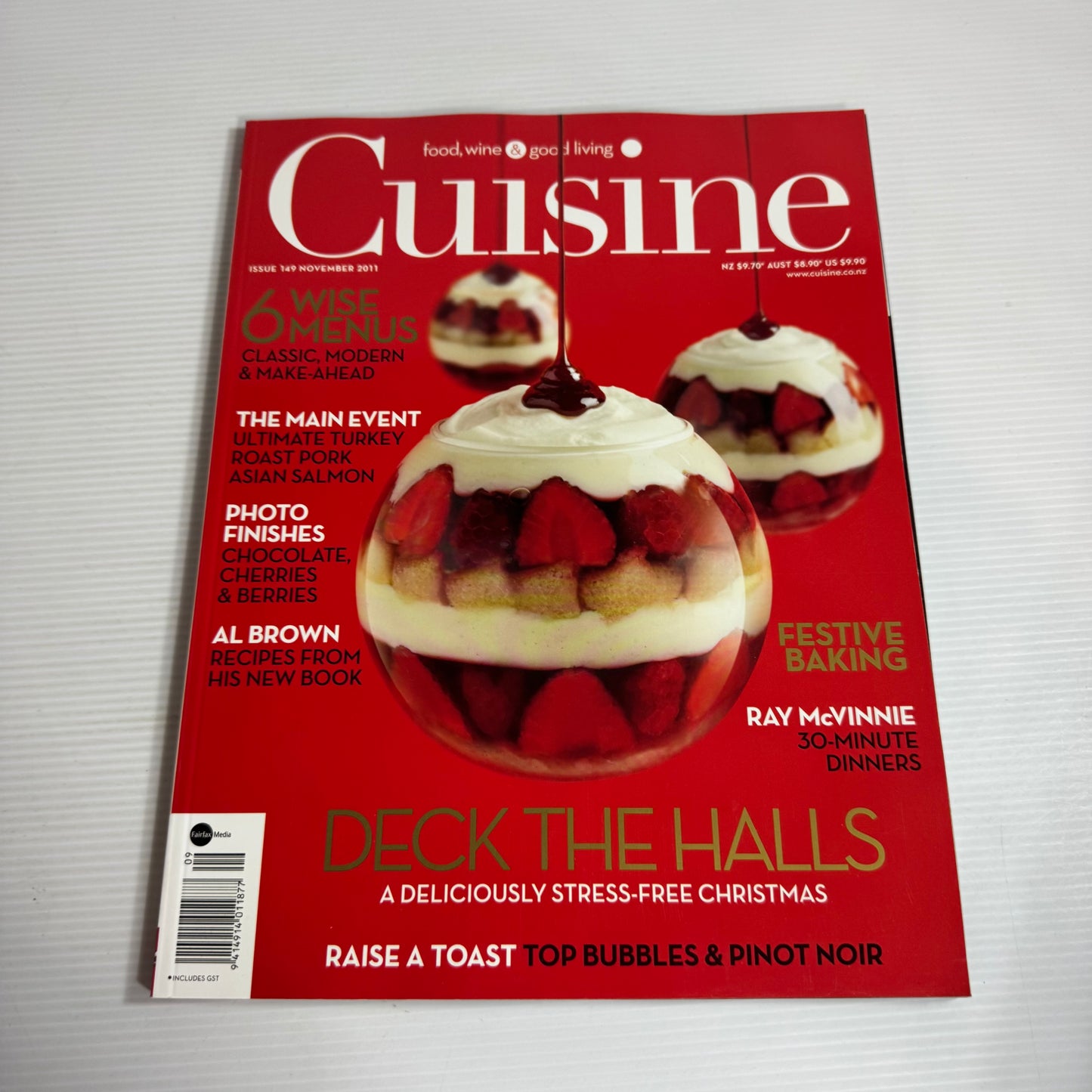 Cuisine Magazine Bundle x 6 : 2011 Issues 149, 148, 147, 146, 145, 144 (3338)