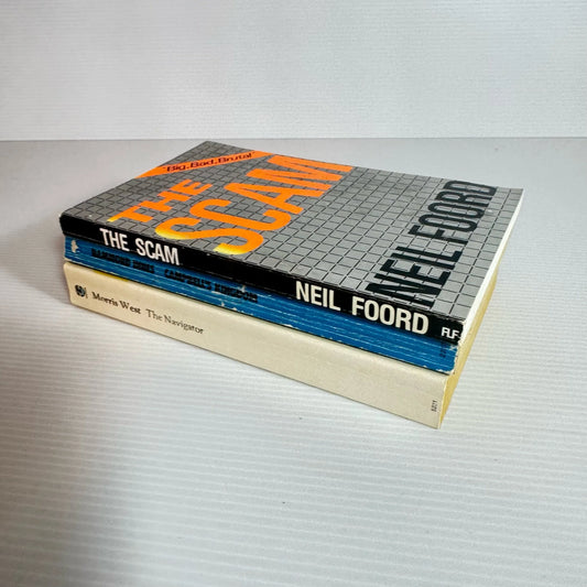 Adventure Fiction Book Bundle x 3 Books : Various Authors (Vintage 1972-1986) (2106)