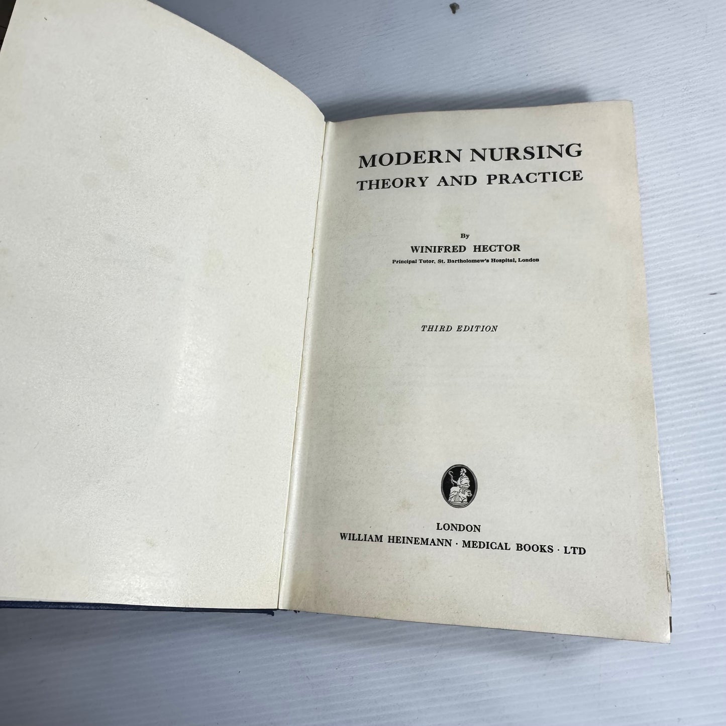 Vintage Nursing Books x 4 Books (3193)