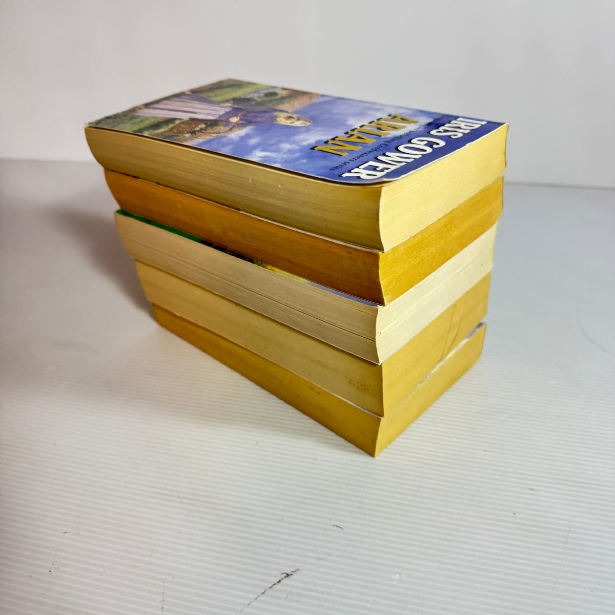 Romance Bundle x 5 : The Normandie Affair - Elizabeth Villars, Arian - Iris Gower, The Most Determined Woman - Emma Blair, Chaff Upon the Wind - Margaret Dickinson, Rosemary For Remembrance - Susan Sallis (3349)