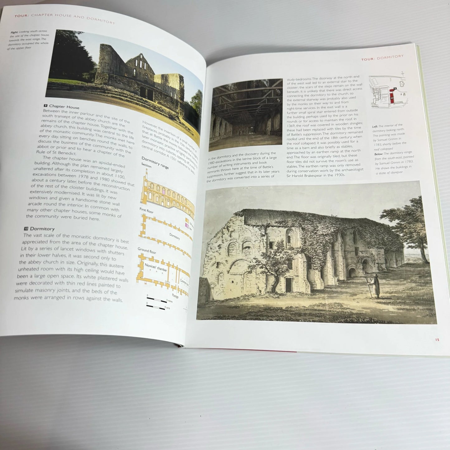 Historic Houses Book Bundle x 2 Books : Haddon Hall & Battle Abbey and Battlefield - English Heritage (725)