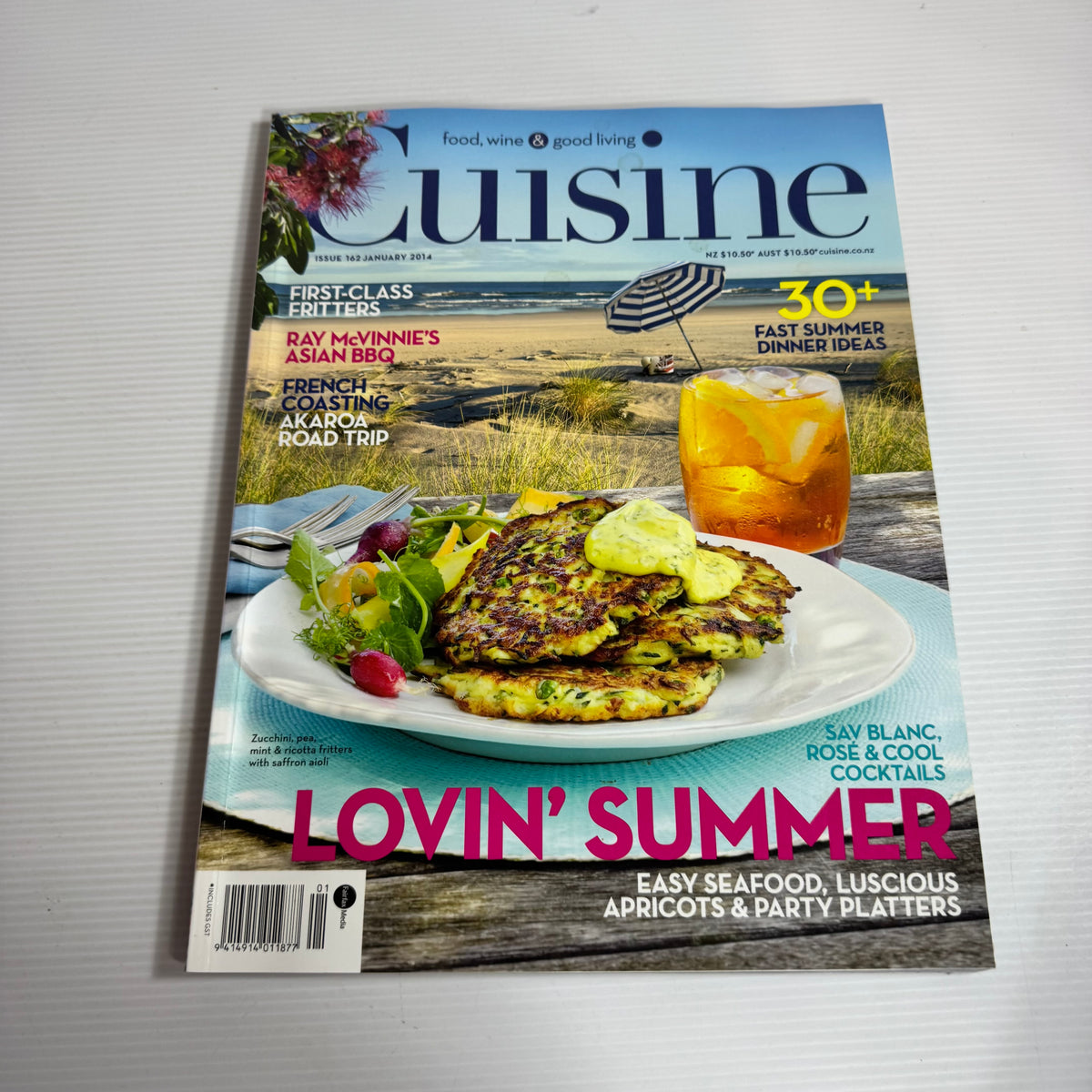 Cuisine Magazine Bundle x 5 : 2014 Issues 162, 163, 164, 165, 166 (3341)