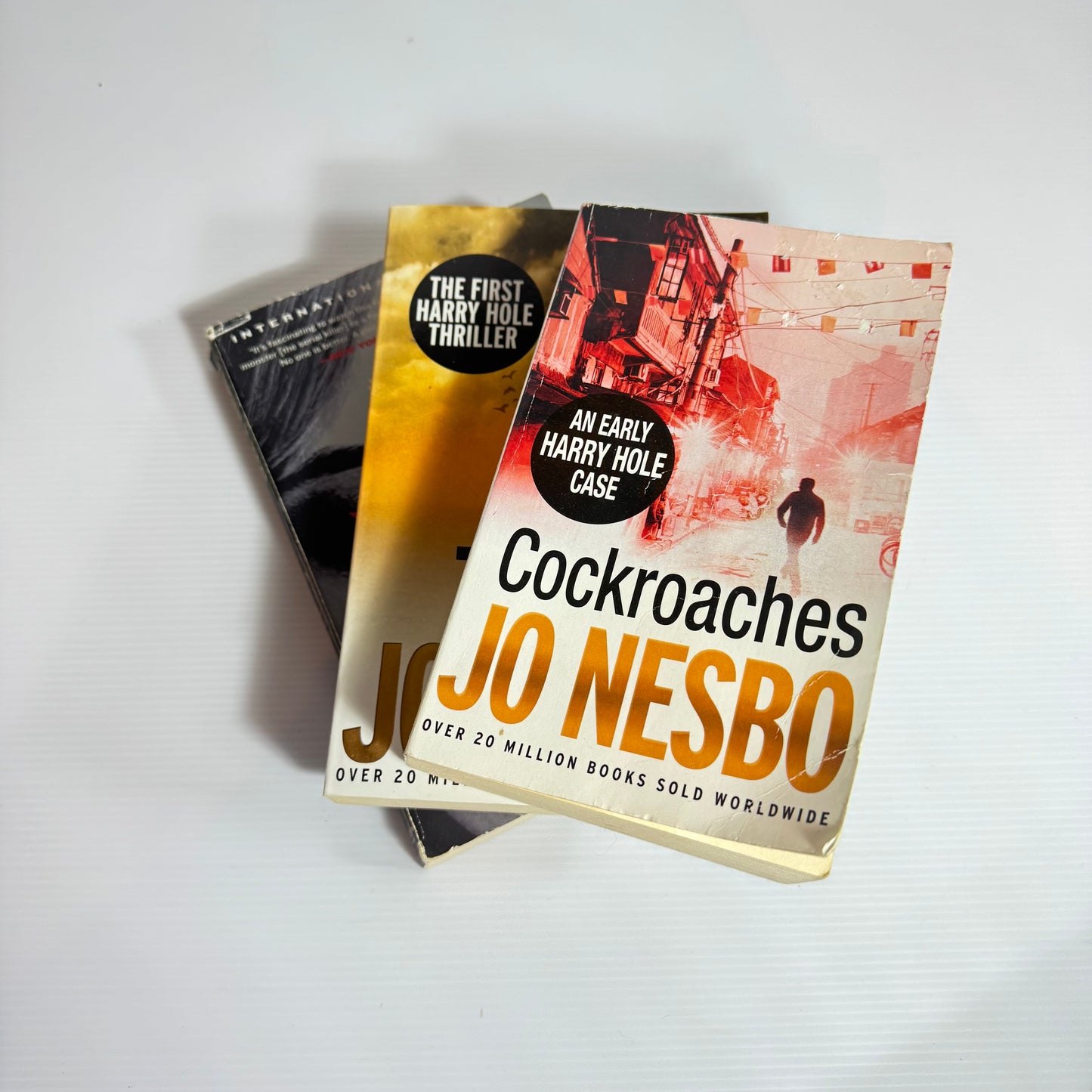 Jo Nesbo Book Bundle x 3 : Cockroaches, The Bat, The Devil's Star (3090)