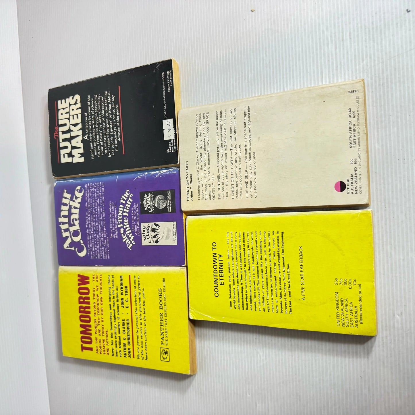 Science Fiction Book Bundle x 5 Books : Mixed Authors (Vintage 1963- 1979) (2022)