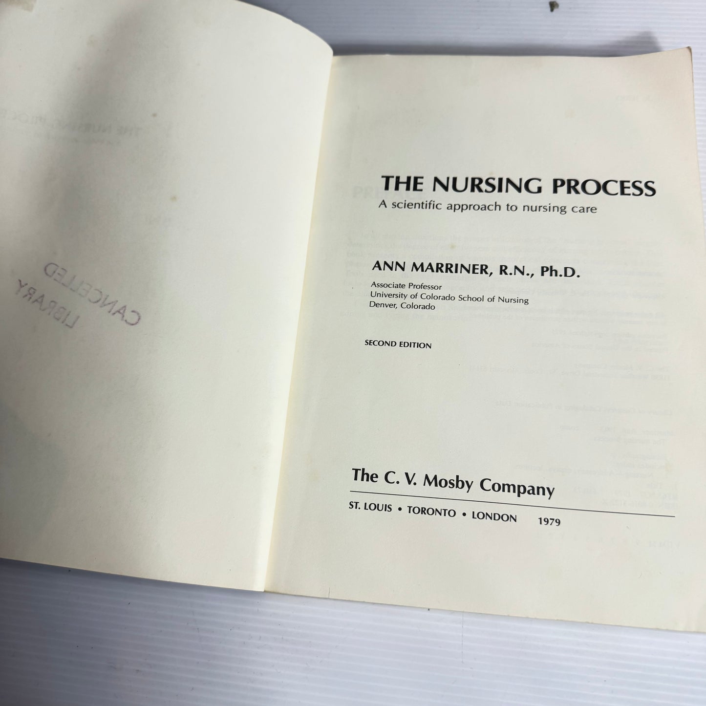 Vintage Nursing Books x 4 Books (3193)