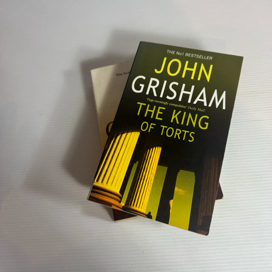 John Grisham Book Bundle x 2 Books : The King of Torts & A Painted House (2335)