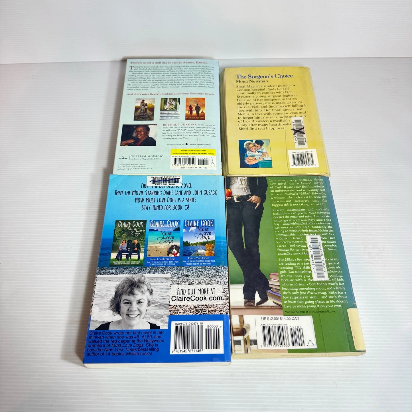 Romance Book Bundle x 4 : Mixed Authors (2273)