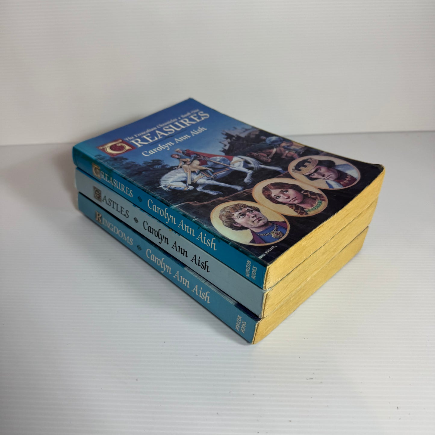 The Frencolian Chronicles by Carolyn Ann Aish Book Bundle x 3 : Treasures, Castles, Kingdoms (3058)