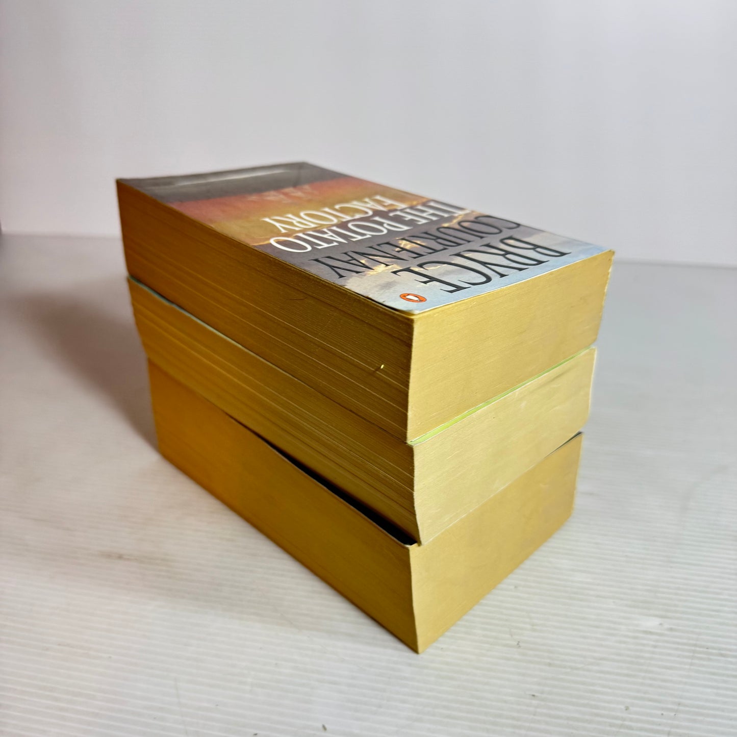 Bryce Courtenay Book Bundle x 3 : Solomon's Song, The Potato Factory, Four Fires (2848)