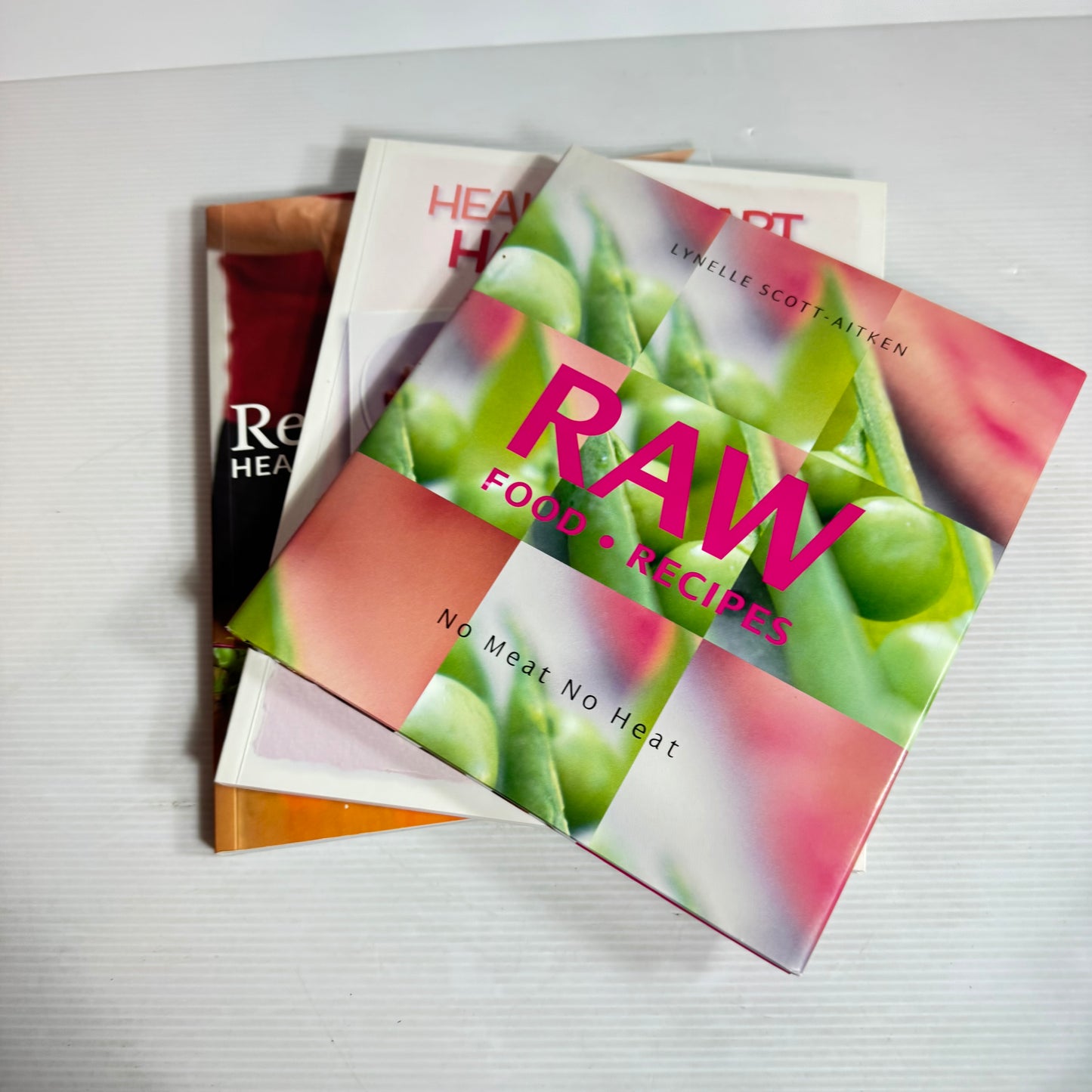 Real Fresh Raw Cookbook Bundle x 3 Books (2798)