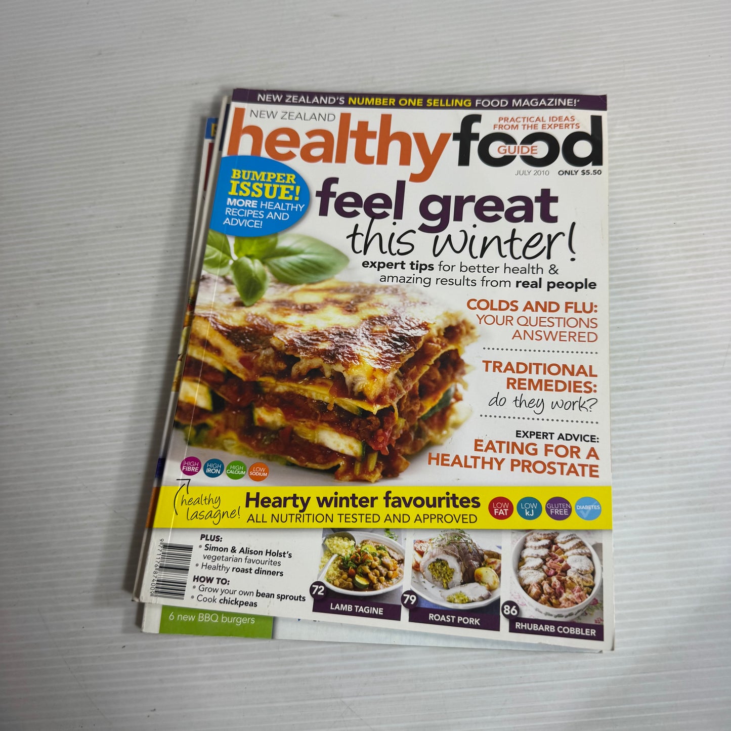 New Zealand Healthy Food Magazine Bundle x 7 Magazines (2822)