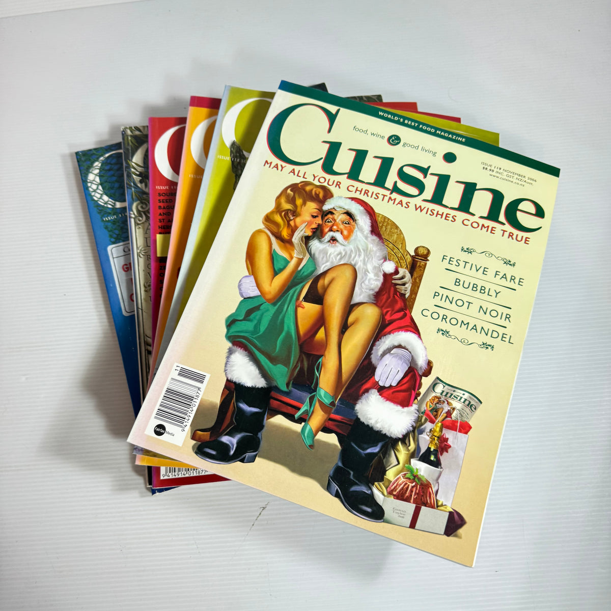 Cuisine Magazine Bundle x 6 : 2006 Issues 119, 118, 117, 116, 115, 114 (3333)
