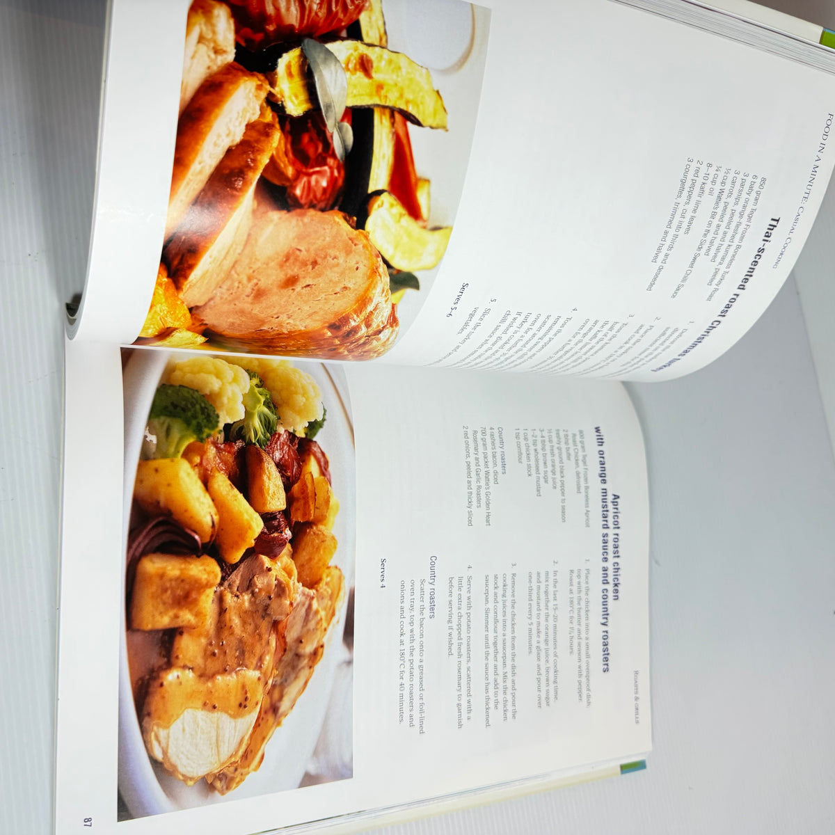 Quick Meals Cookbook Bundle x 4 Books : Food In a Flash, Brenda Kitchen's On The Table in 20 Minutes, Fast Family Food - Deb Crosby, Food In A Minute : Casual Cooking - Allyson Gofton (3307)