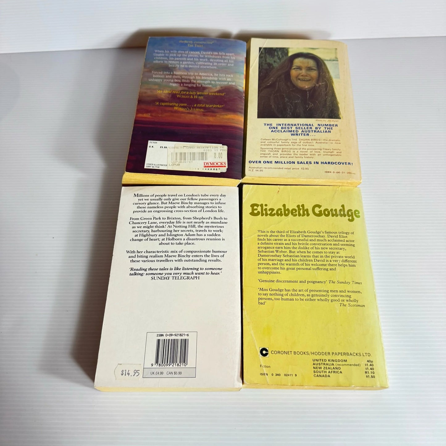 Domestic Fiction Book Bundle x 4 Books : Various Authors (2203)