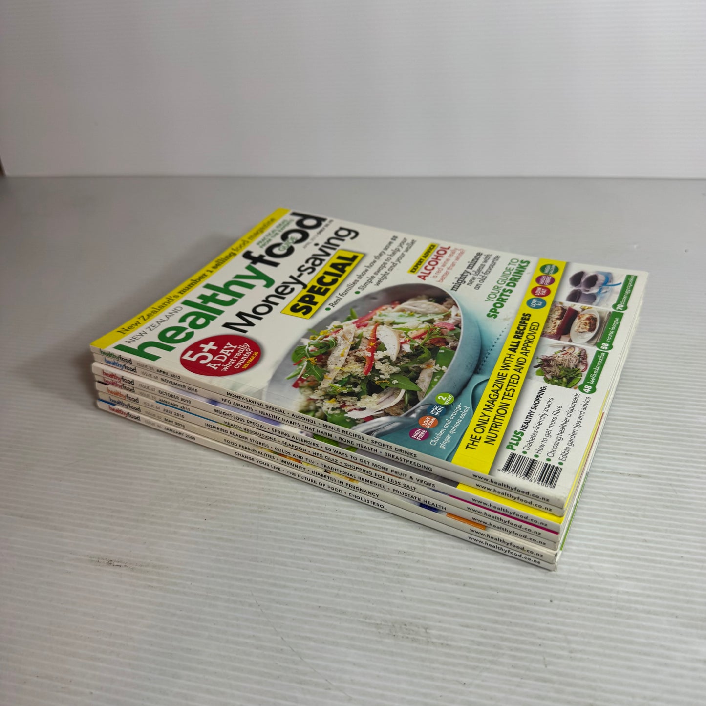 New Zealand Healthy Food Magazine Bundle x 7 Magazines (2822)
