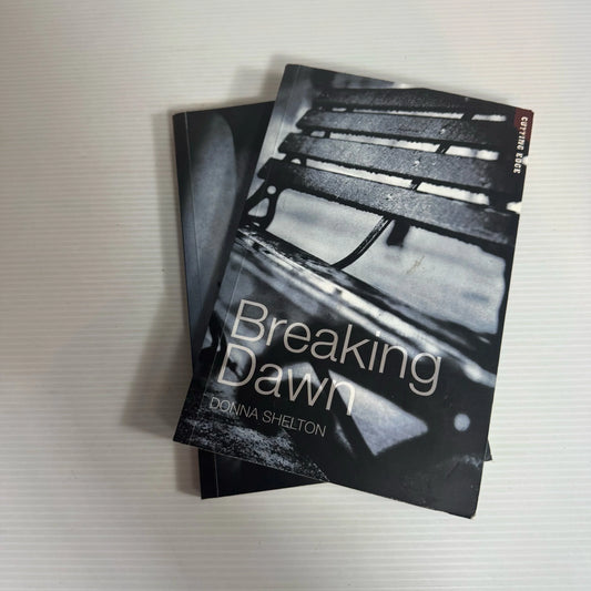 Cutting Edge Young Adult Book Bundle x 2 : Marty's Diary - Frances Cross & Breaking Dawn - Donna Shelton (2317)