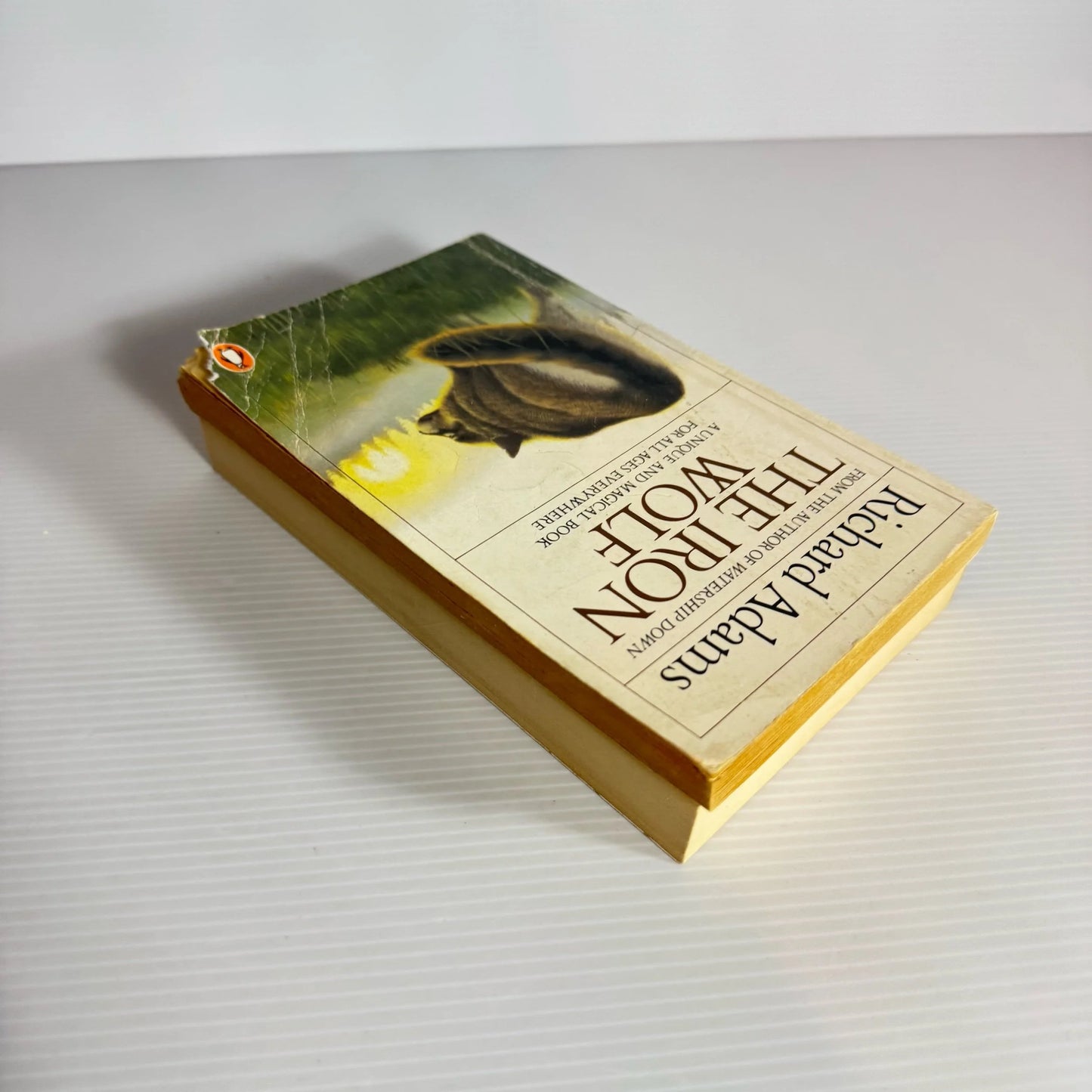 Animal Themed Fiction Book Bundle x 2 Books : The Iron Wolf - Richard Adams & The Animals of Farthing Wood - Colin Dann (2143)