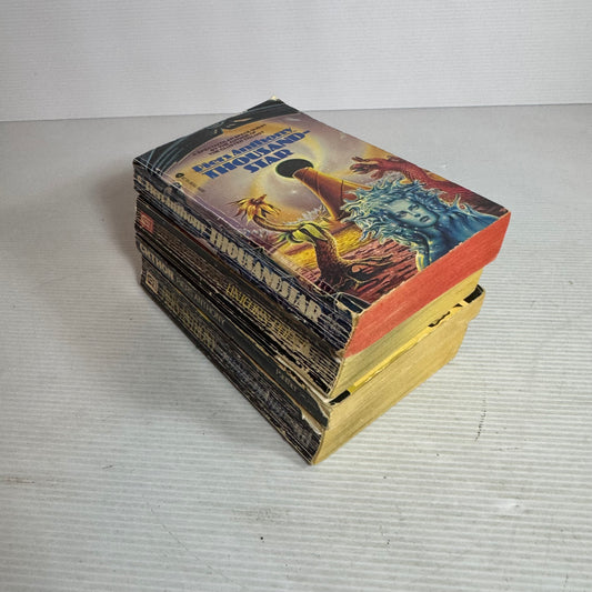 Piers Anthony Vintage Science Fiction Bundle x 4 : Chthon, Phaze Doubt, Thousand-Star, Unicorn Point(2949)
