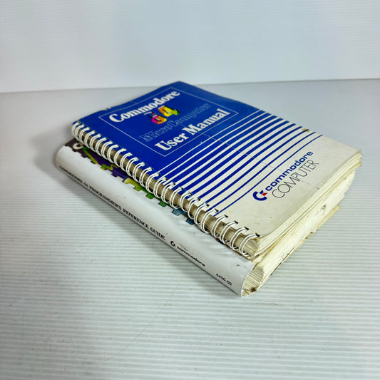 Commodore 64 Manuals x 2 Manuals : (Vintage 1984) (2544)