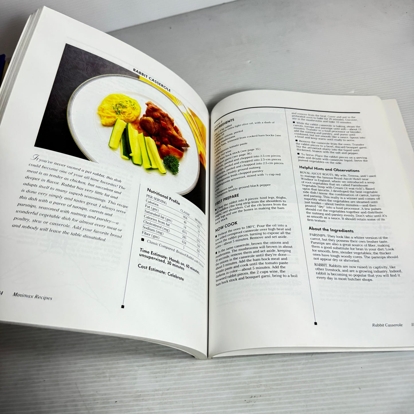 Vintage TV Cookbook Bundle x 3 : The Des Britten Cookbook, Beauty and the Beast Cookbook - Anne Toft, Graham Kerr's Minimax Cookbook (3050)