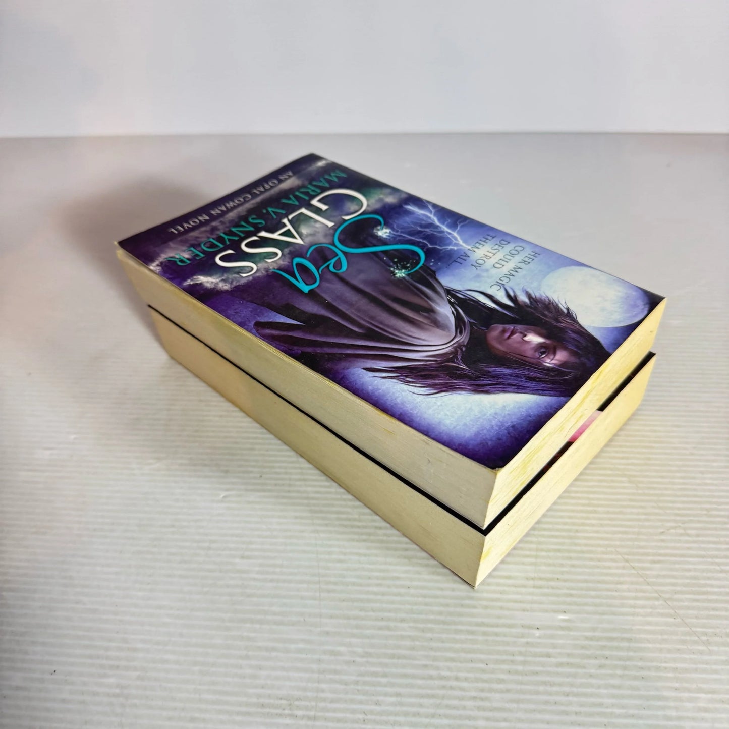 Maria V. Snyder - Opal Cowan Series Book Bundle x 2 Books : Sea Glass & Sea Spy (2121)