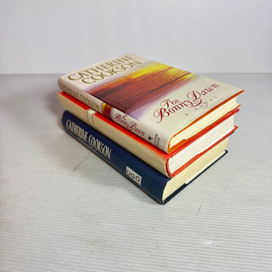 Catherine Cookson Vintage Hardcovers Bundle x 3 : The Bonny Dawn, The Black Velvet Gown, My Beloved Son (2994)