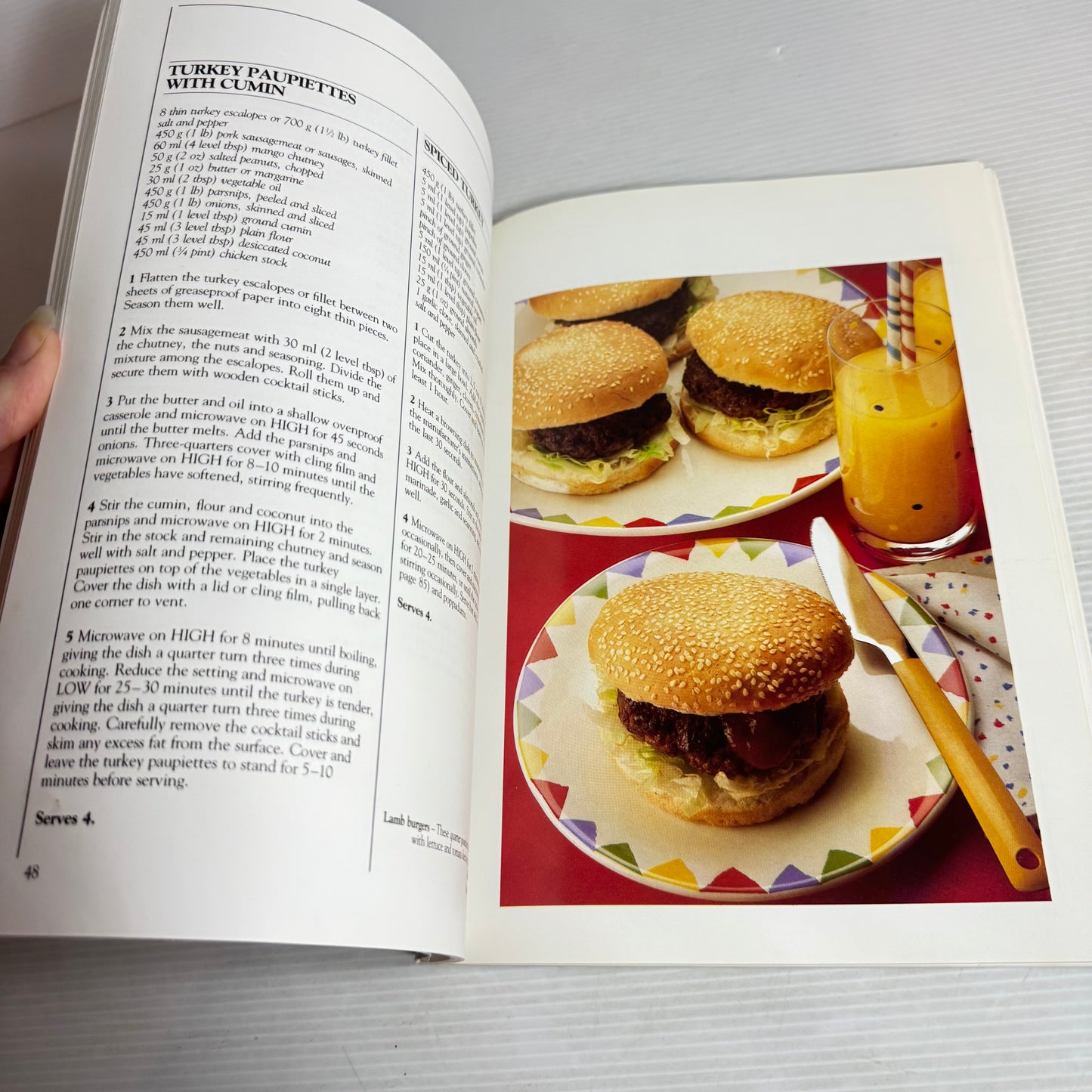 Vintage Microwave Cook Book Bundle x 4 Books (2810)