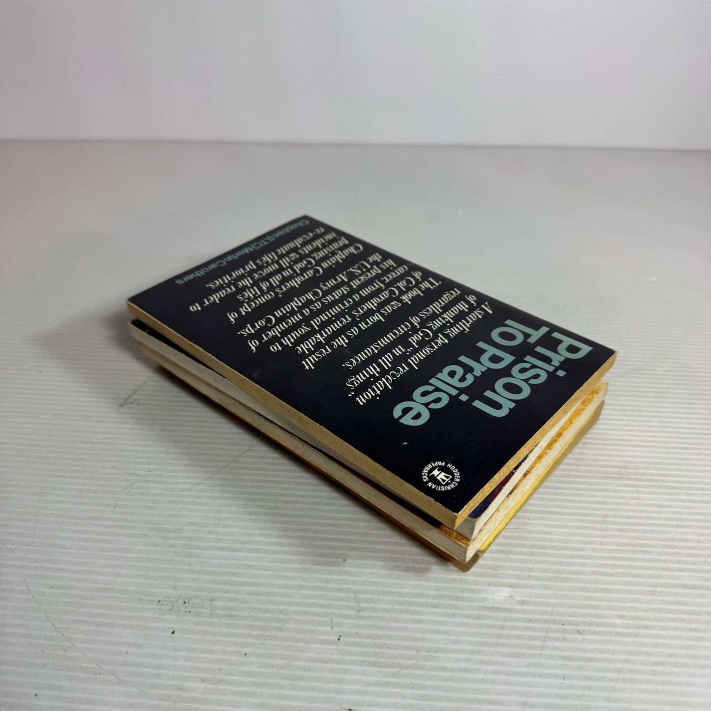 Vintage Christian Book Bundle x 4 : 1000 Subjects for Speakers and Students, More Than a Carpenter, Set the Trumpet to Thy Mouth, Prison to Praise(2899)