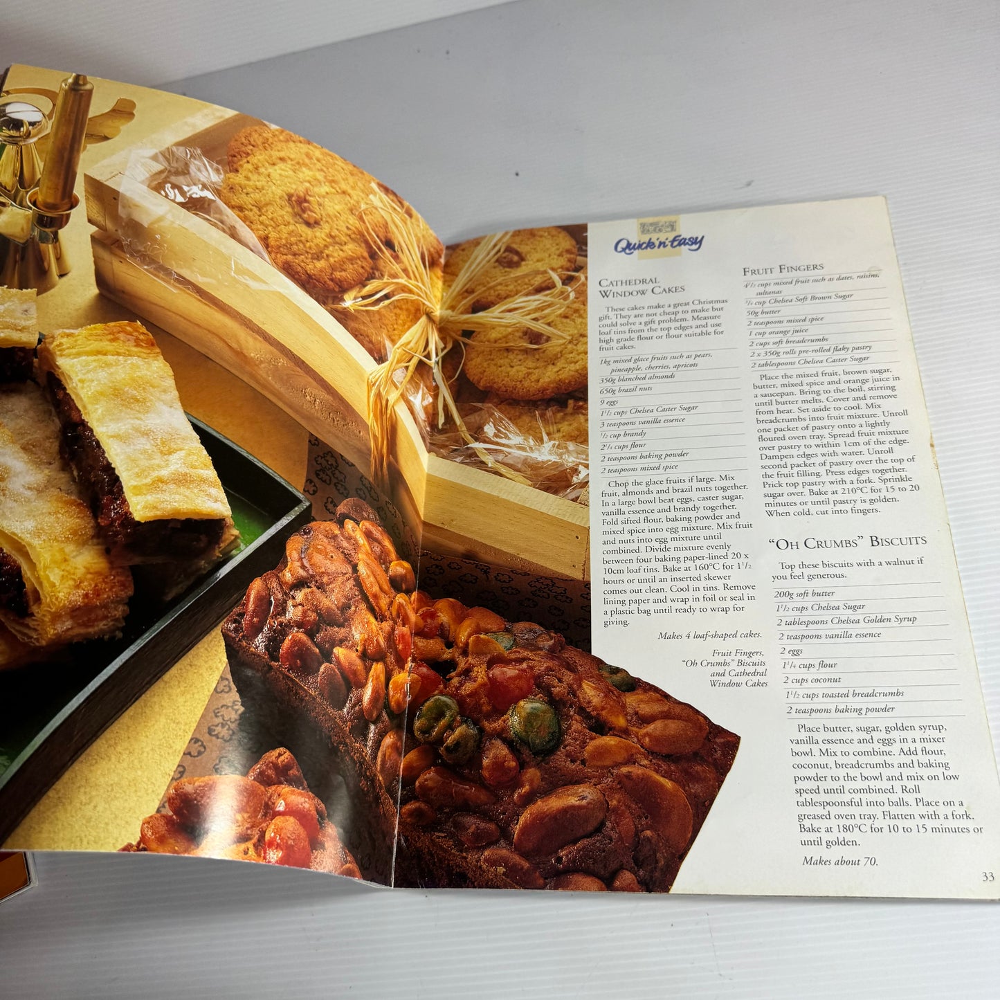 Quick 'n' Easy Baking Cookbook Bundle x 7 Books (3252)
