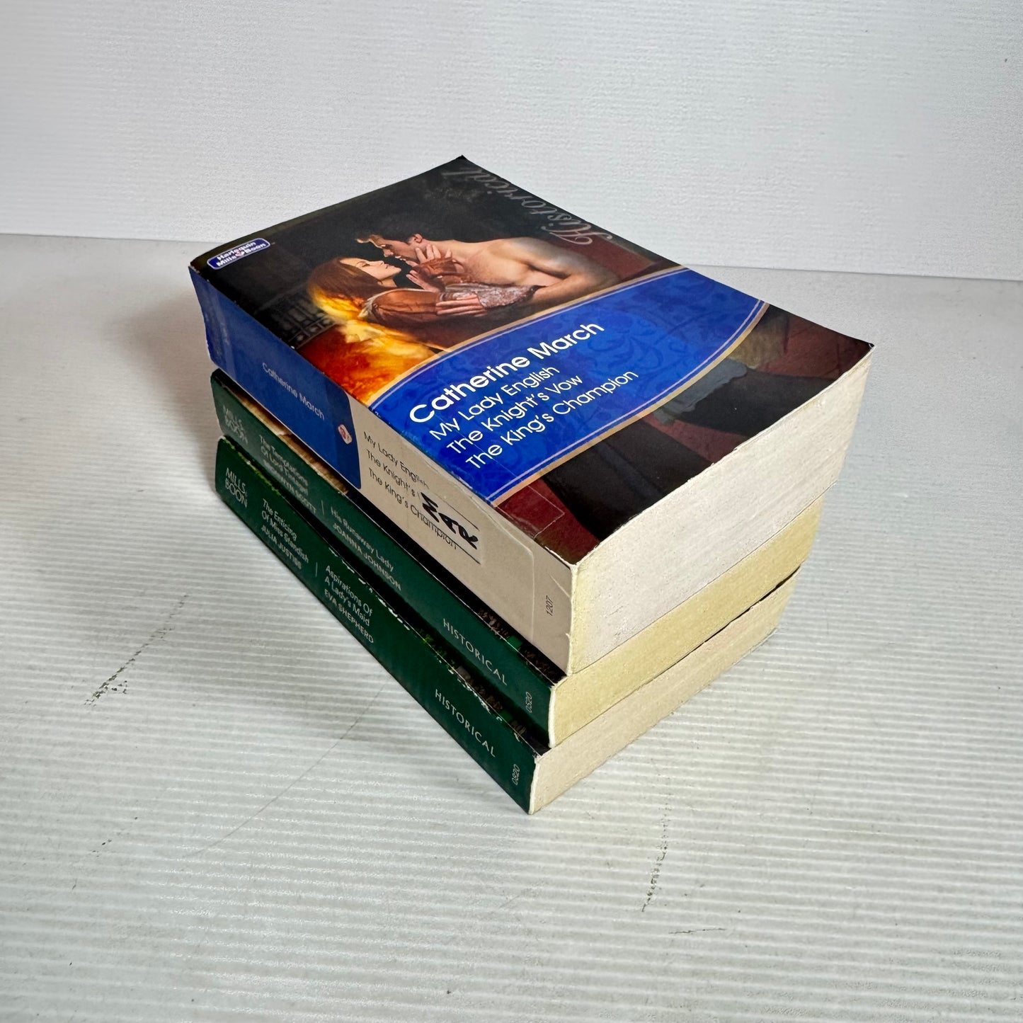 Mills & Boon Historical Romance Book Bundle x 3 Books 7 Stories (3025)